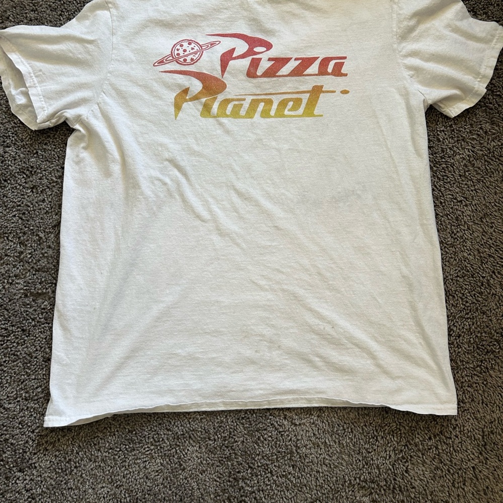 Disney Pizza Planet White Tee